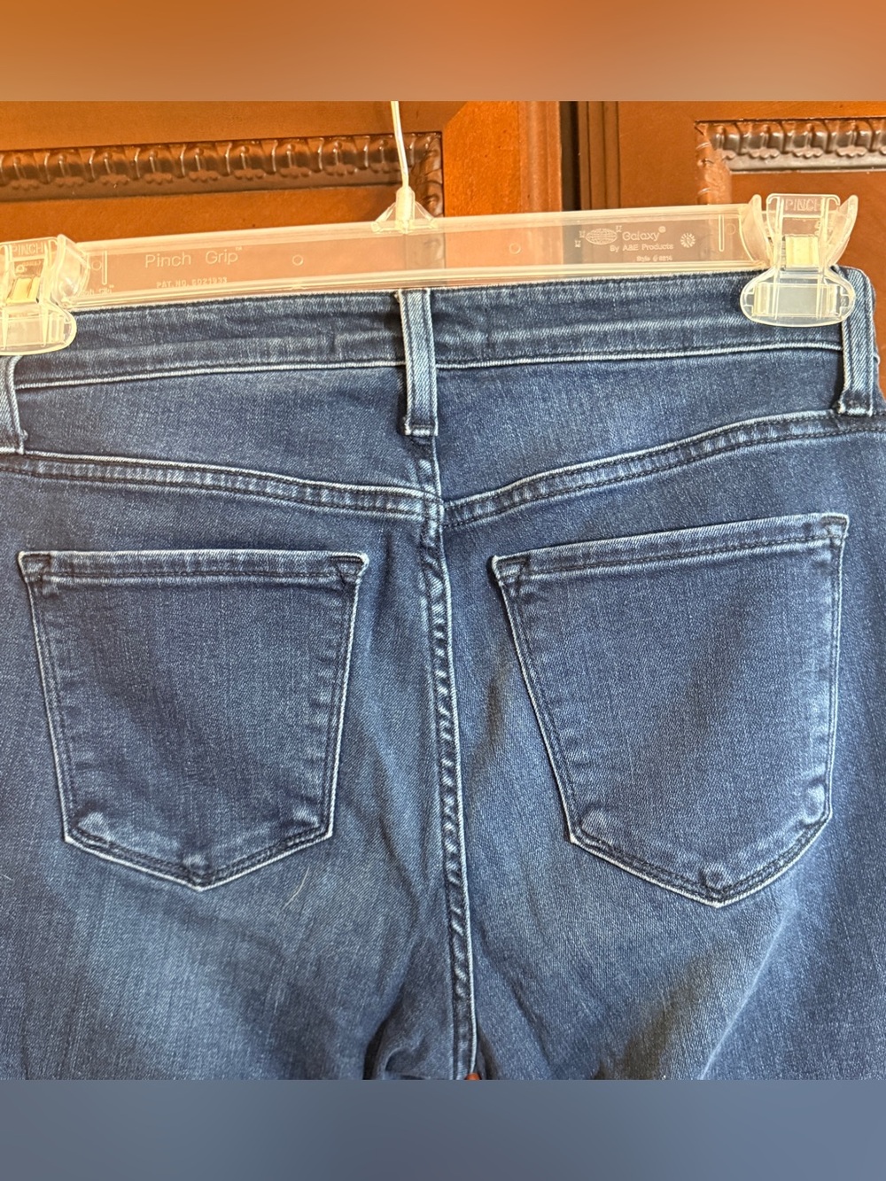 Flying Monkey GUC Mid-Rise 
Super Soft Darker wash 
Denim Skinny Jeans | Size 26 - Picture 6 of 11